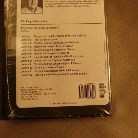 The Great Courses Doctors: The History of Scientific Medicine Revealed NEW SEAL - Picture 6 of 7